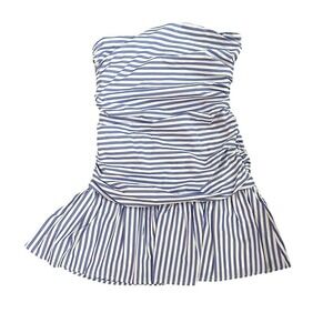 Forever 21 Blue and White Striped Mini Dress